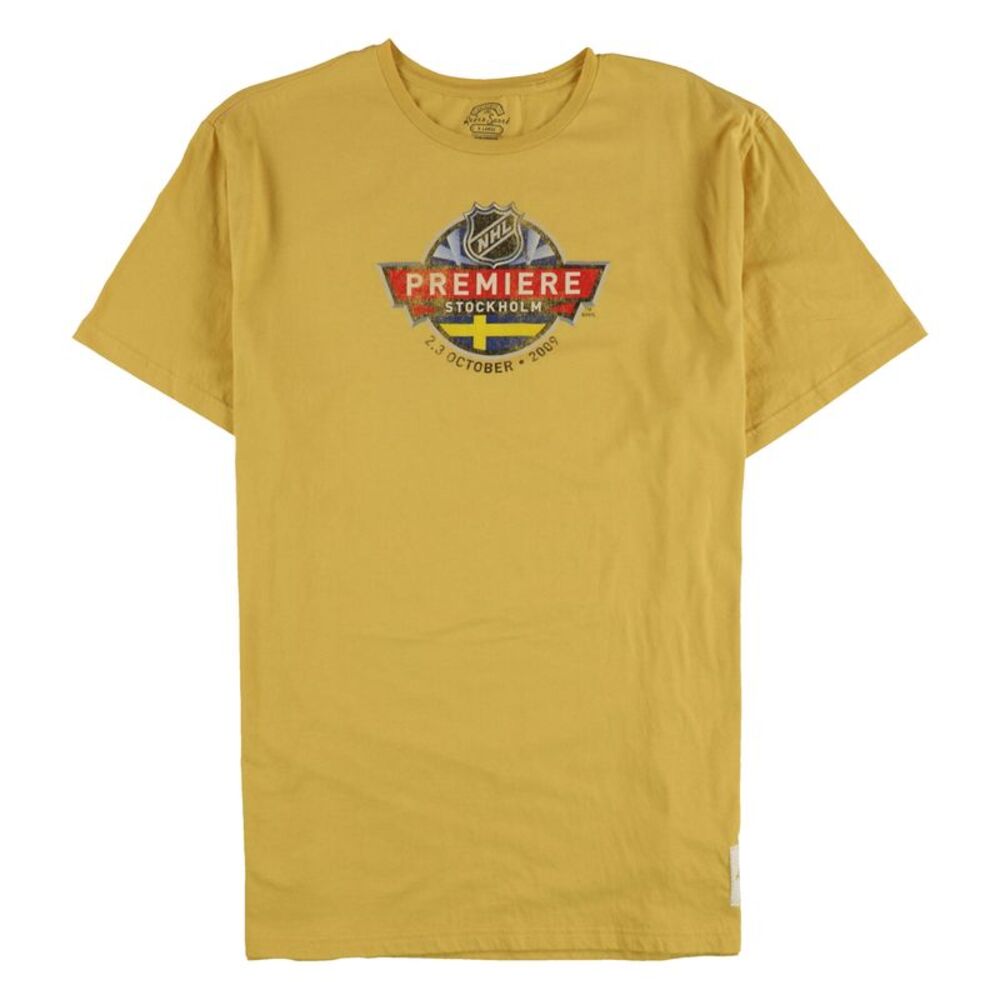 Retro Sport Mens Premiere Stockholm Graphic T-Shirt, NWT
